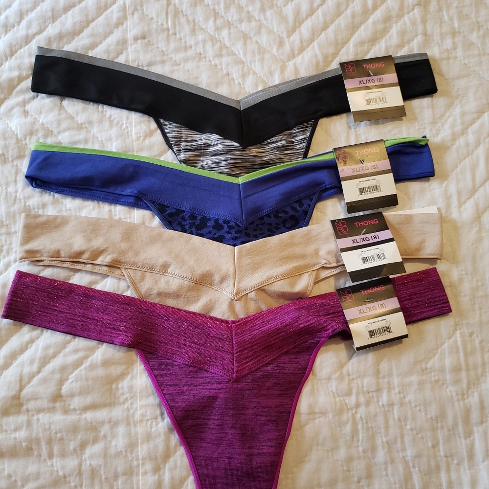 4- size XL Nobo Thongs